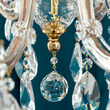 Candelabru clasic cristal Aur 24k 8xE14/40W, Maria Theresia-A LU 2215/8 MT Gold Orion